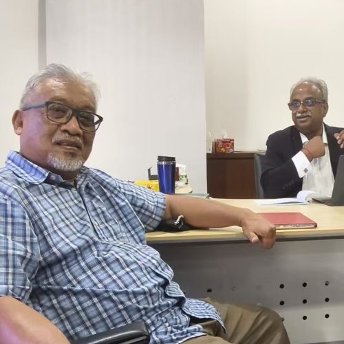 MARA’s chairman Dato’ Dr. Hj. Khusairi Wahijan and Secretary-General, Dato’ Nik M Saifuddin visited Twintech