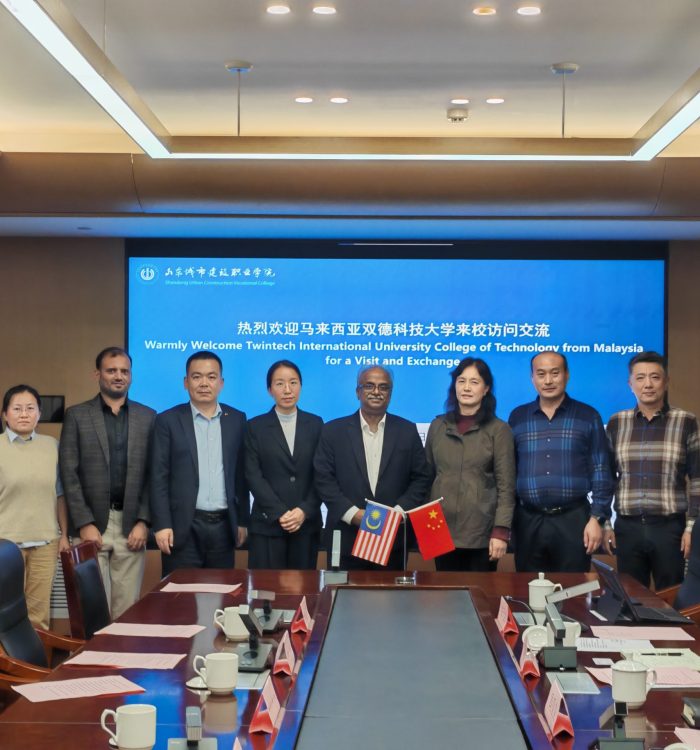 Twintech International University College of Technology Visits Shandong Urban Construction Vocational College to Explore New Opportunities in Educational Cooperation