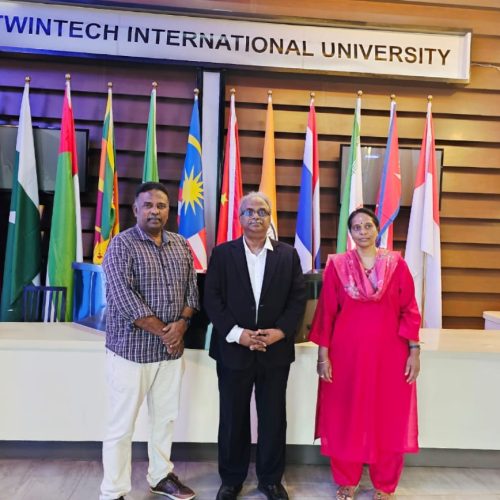 GLOBAL DIARIES and MacSports Representatives from India Visit Twintech