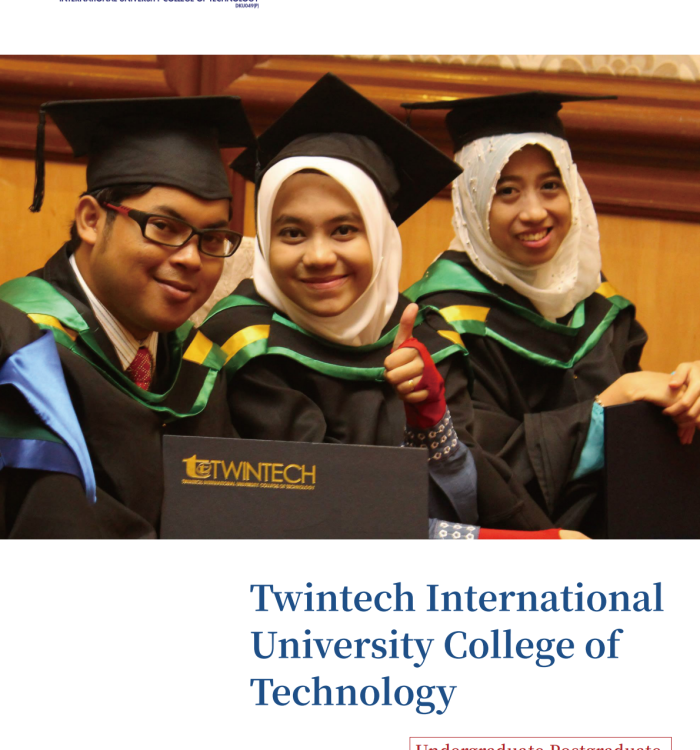 TWIN-TECH Admissions Prospectus in 2025.